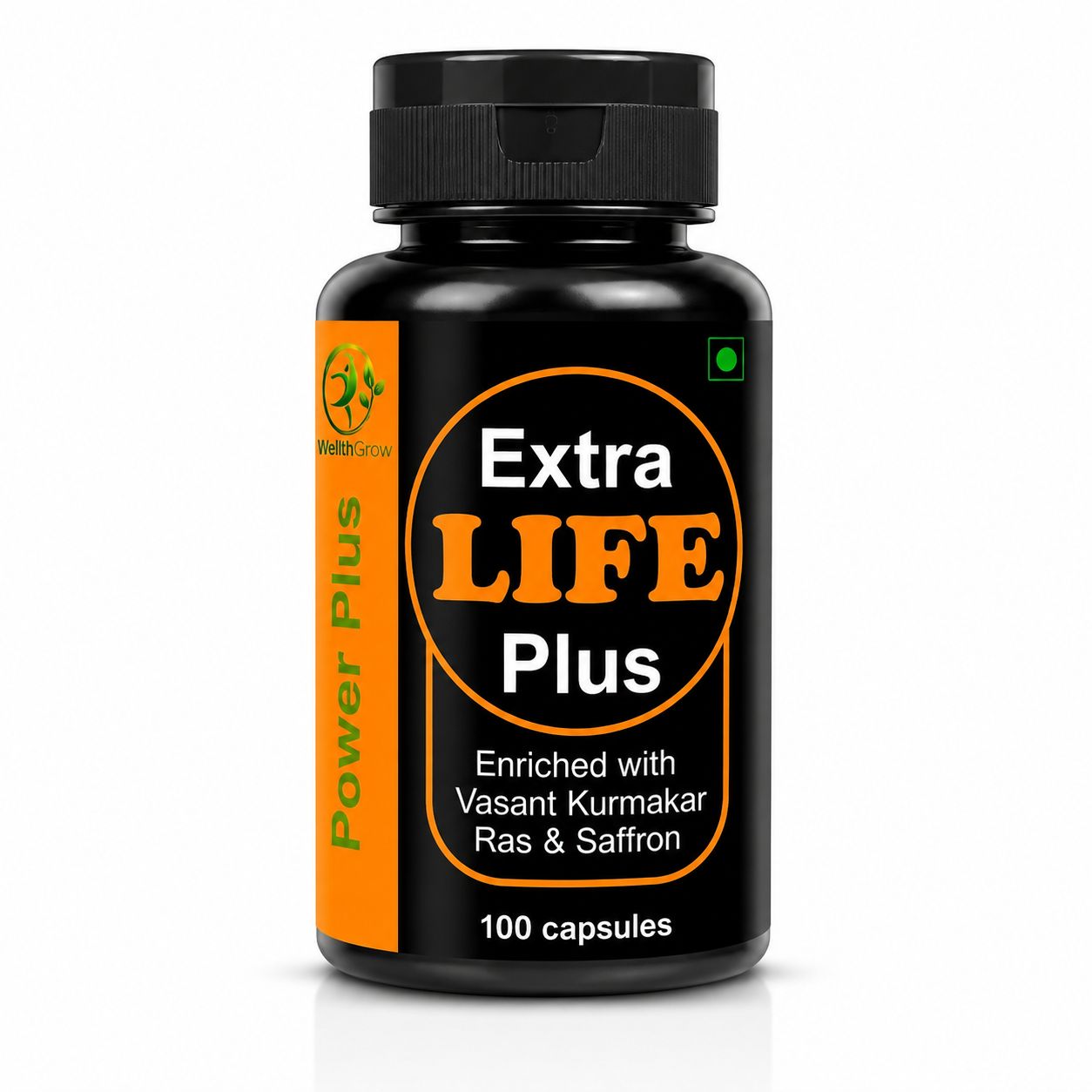 WellthGrow EXTRA LIFE PLUS Advanced Herbal Vitality Formula
